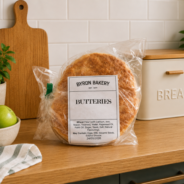 Byron Bakery Butteries - 4 Pack